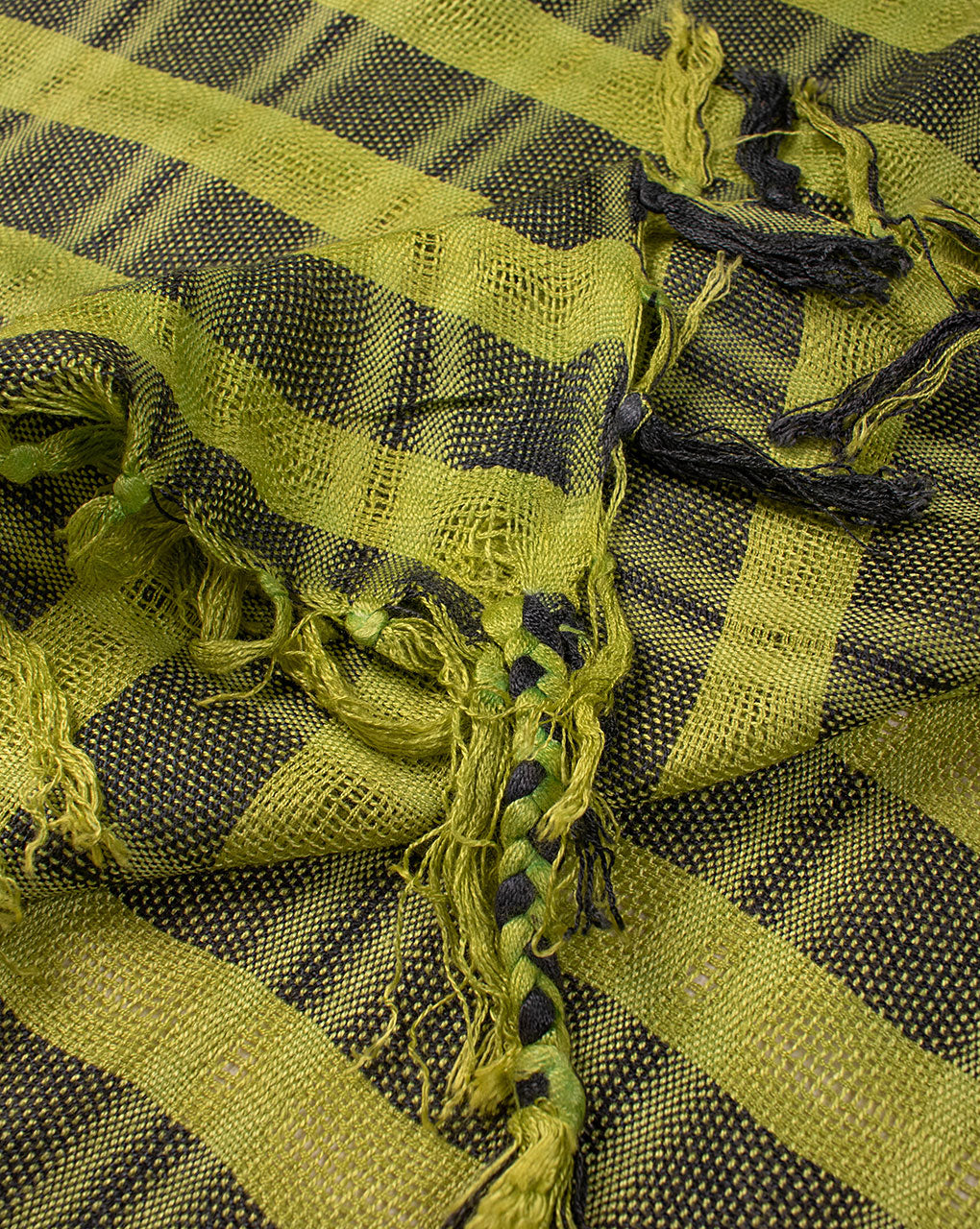 Checks Woven Bhagalpuri Blended Viscose Stole - Fabriclore.com