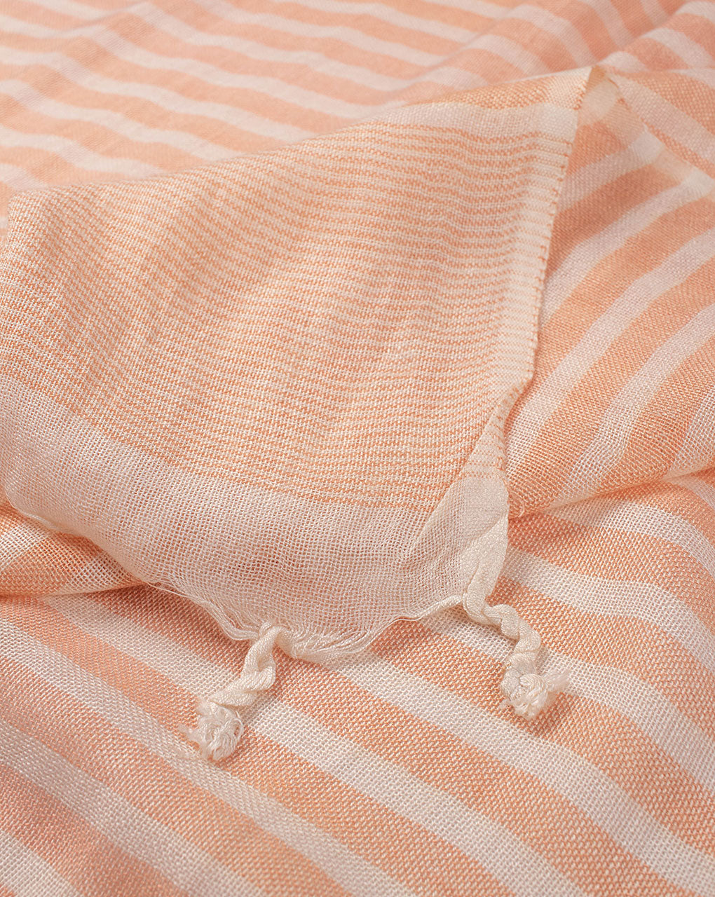Stripes Woven Bhagalpuri Blended Viscose Stole - Fabriclore.com