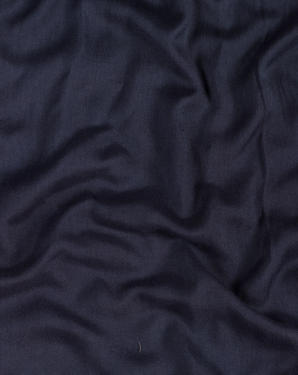 Navy Blue Plain Woven Bhagalpuri Viscose Stole - Fabriclore.com