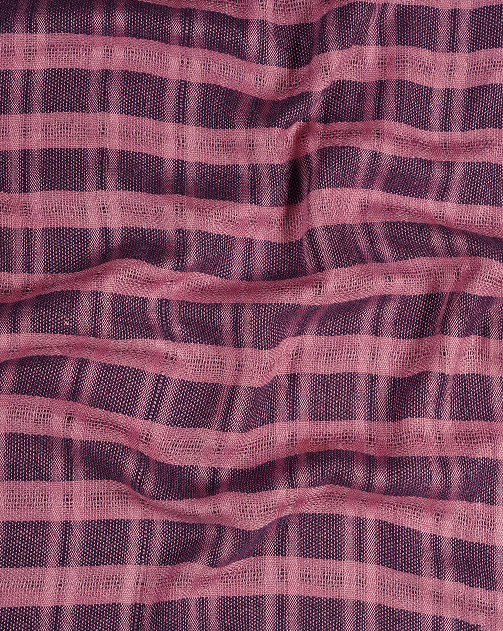 Checks Woven Bhagalpuri Viscose Stole - Fabriclore.com
