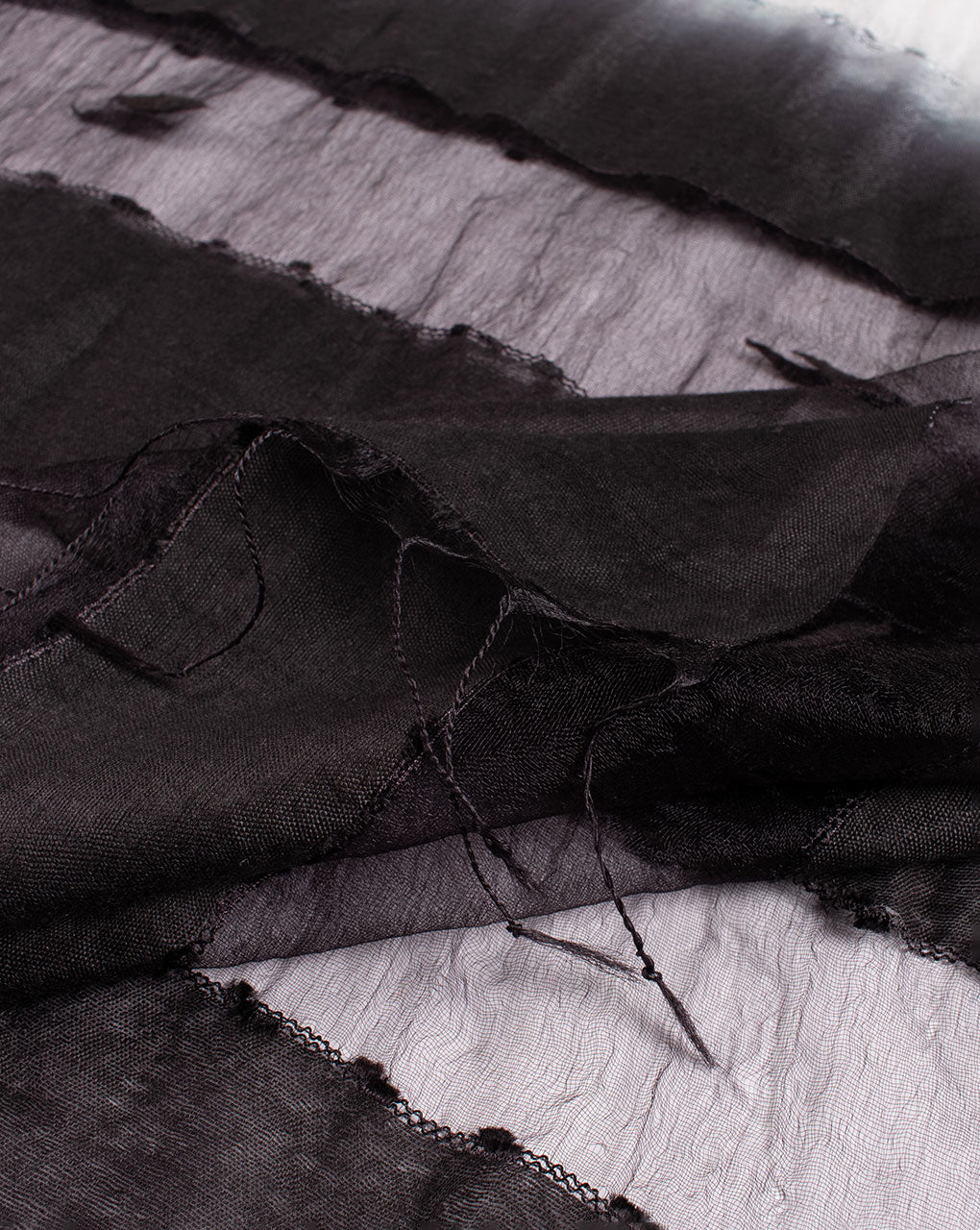 Stripes Woven Bhagalpuri Viscose Stole - Fabriclore.com