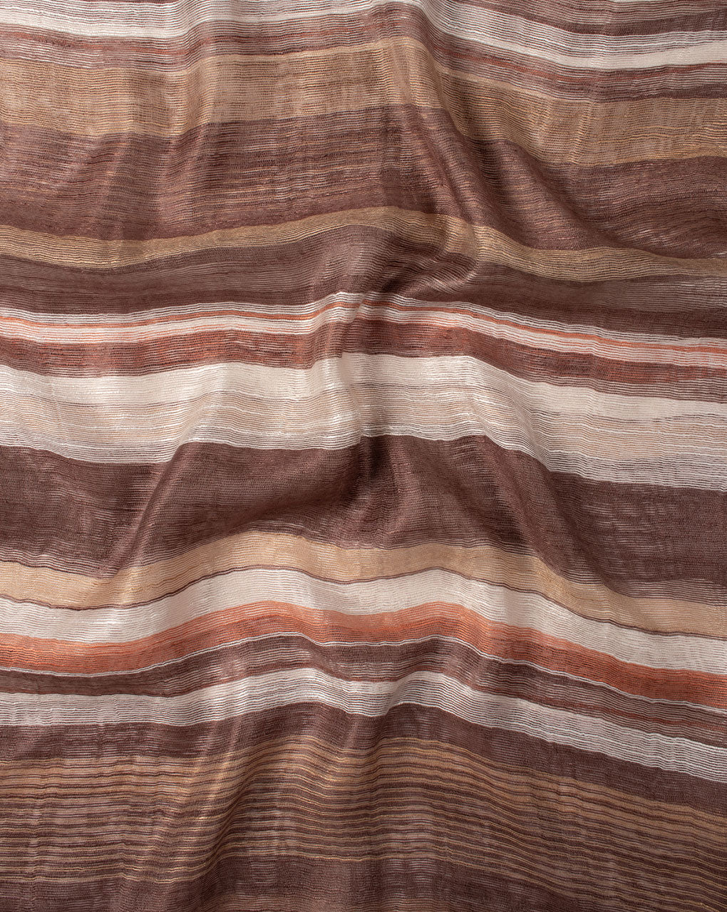 Stripes Woven Bhagalpuri Viscose Stole - Fabriclore.com