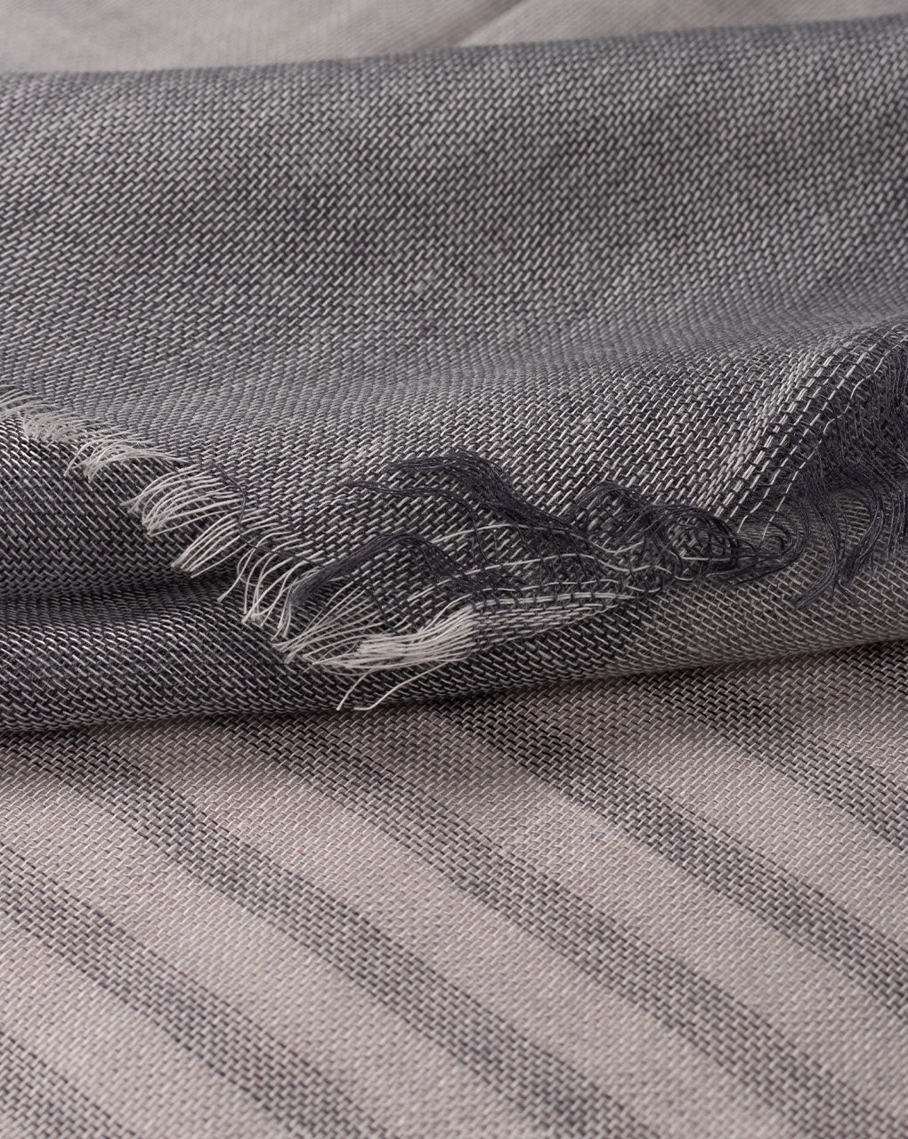 Stripes Woven Bhagalpuri Viscose Stole - Fabriclore.com