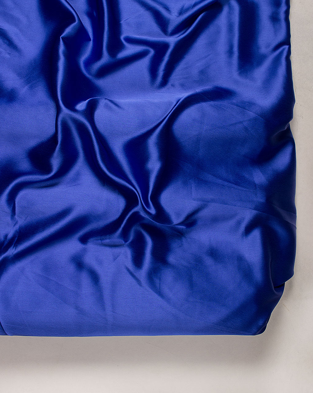 iFabric Royal Blue Poly Satin Fabric