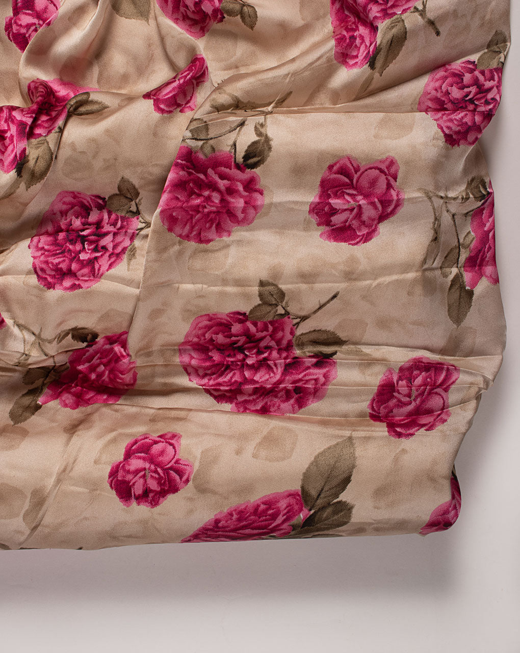 Screen Print Premium Satin Fabric