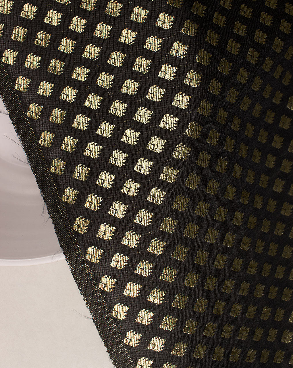 Zari Jacquard Banarasi Taffeta Silk Fabric