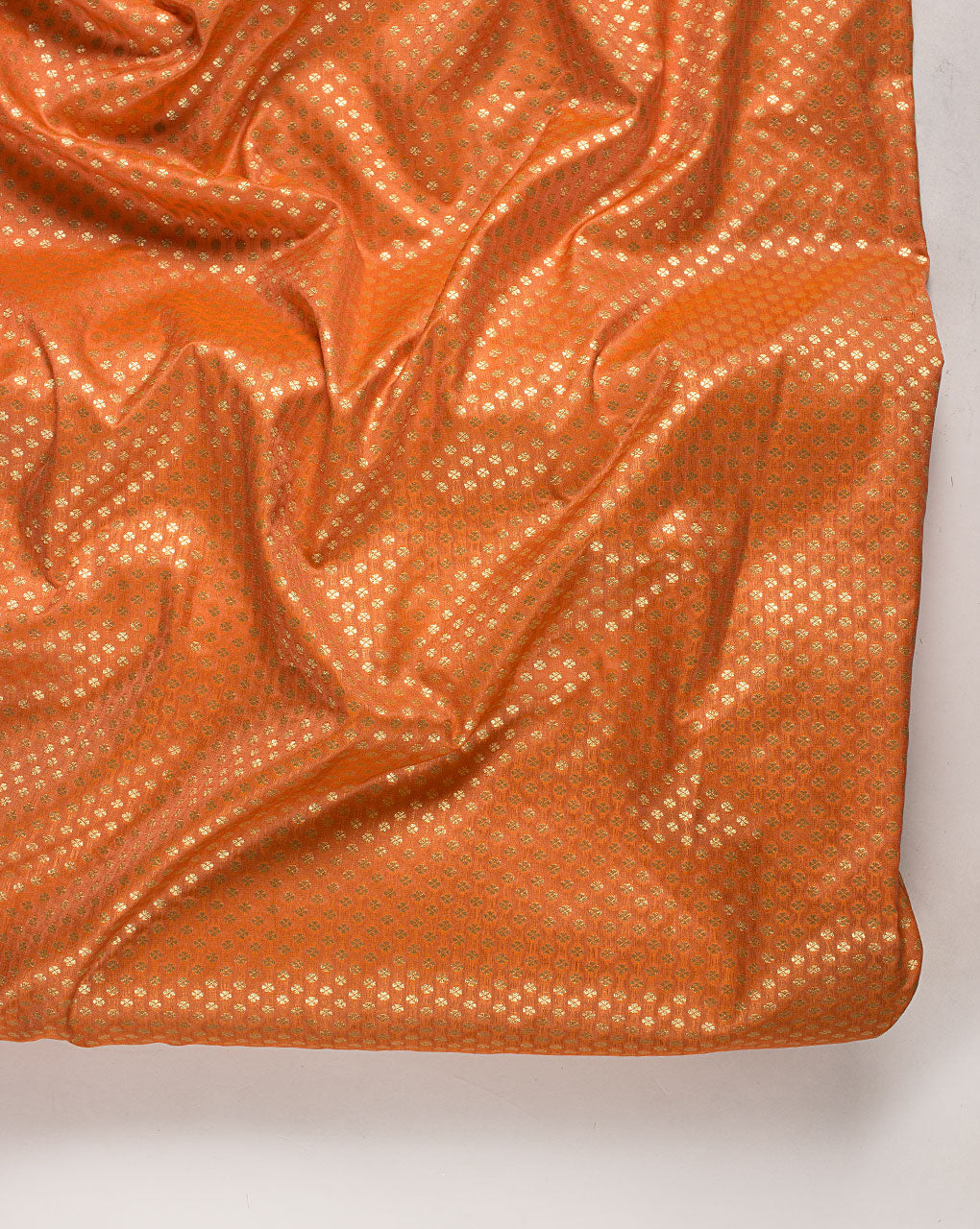 Zari Jacquard Banarasi Taffeta Silk Fabric