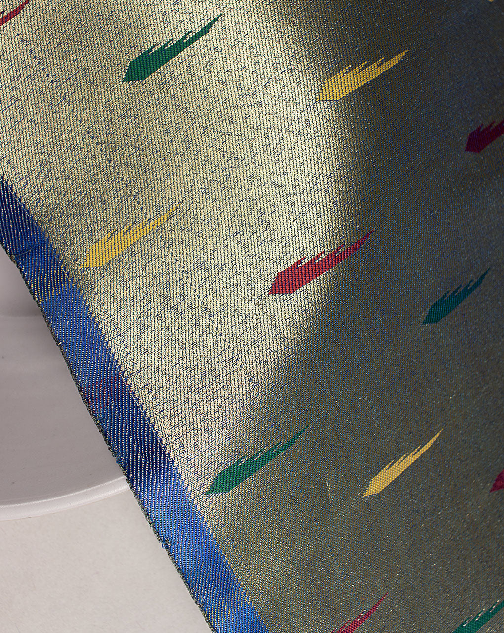 Zari Banarasi Taffeta Silk Fabric