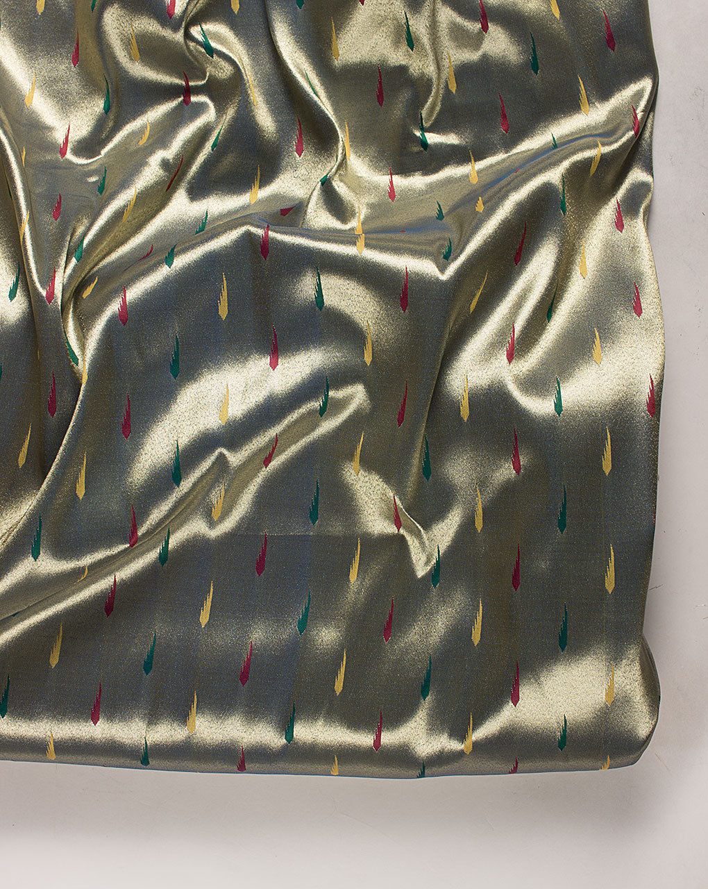 Zari Banarasi Taffeta Silk Fabric