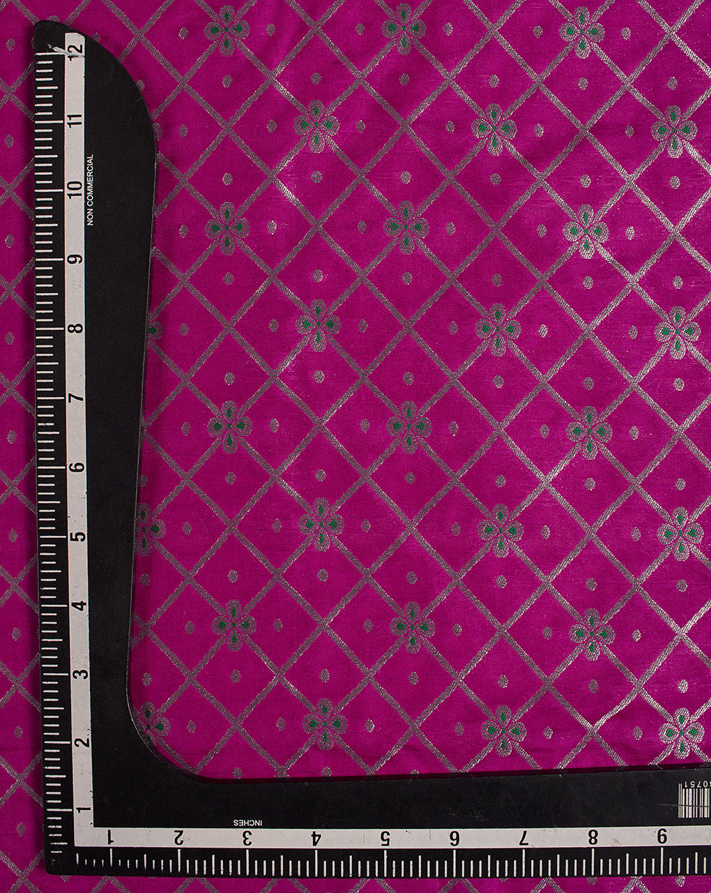 Zari Jacquard Banarasi Taffeta Silk Fabric