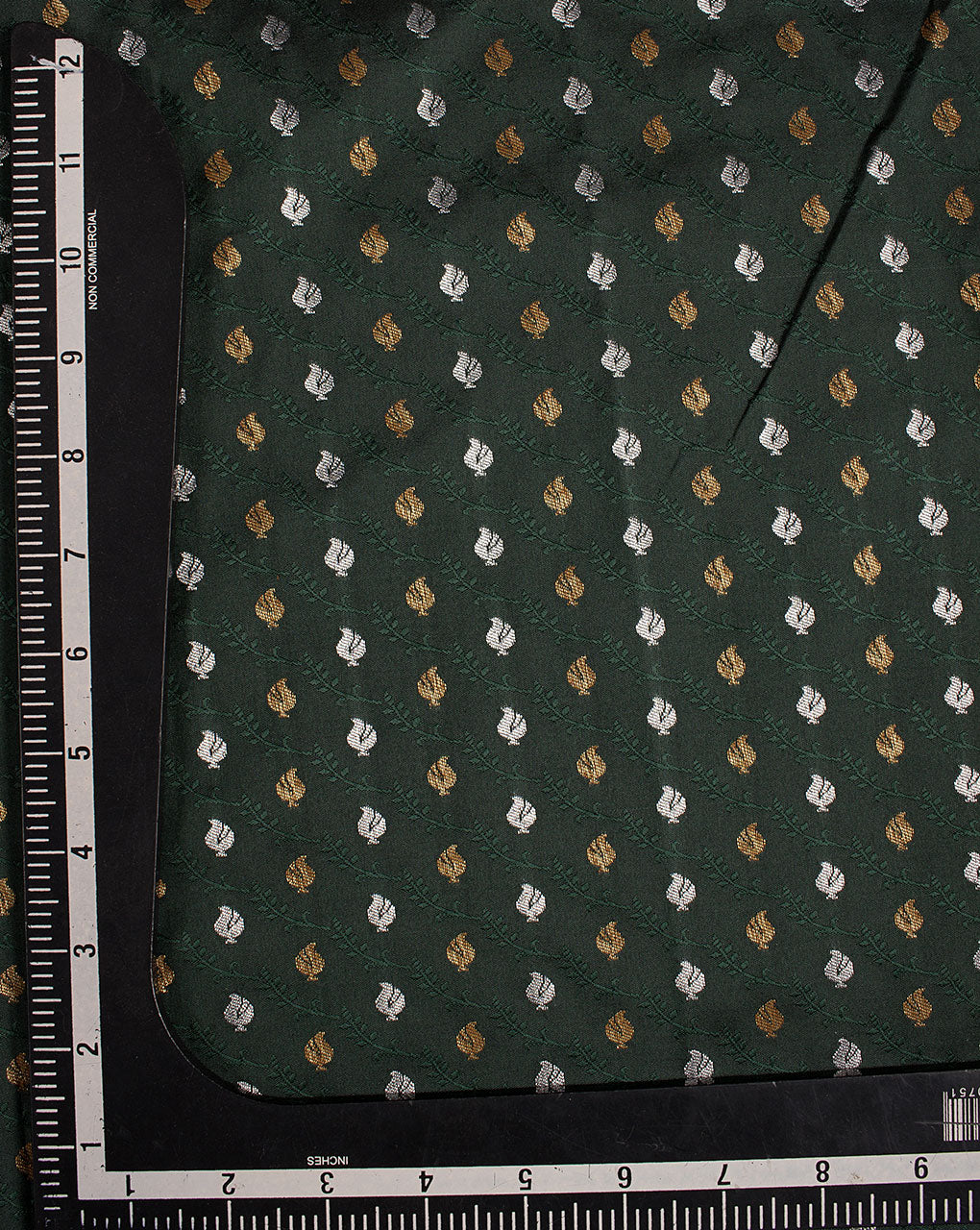 Zari Jacquard Banarasi Taffeta Silk Fabric