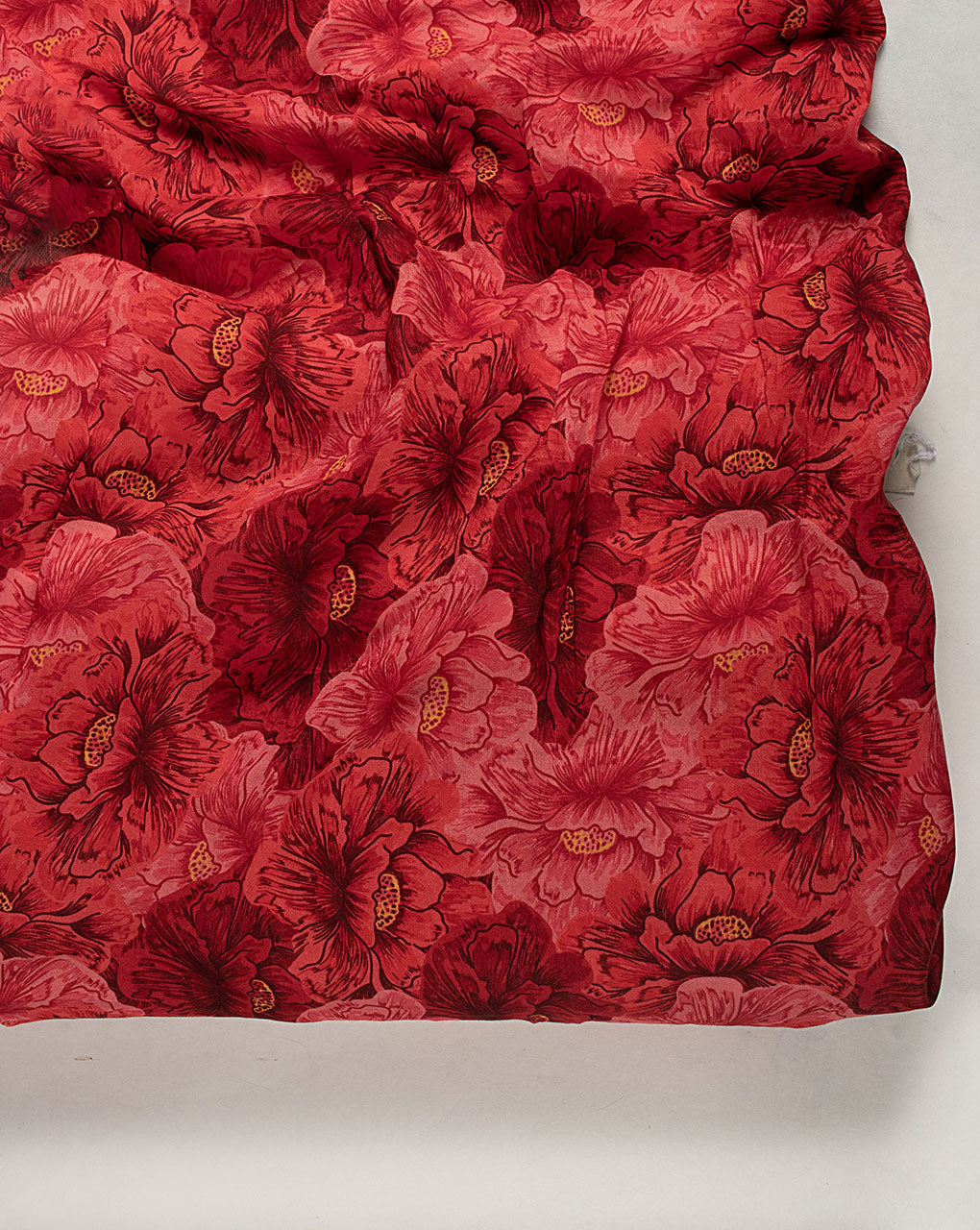 ( Pre Cut 50 CM ) Digital Print Viscose Fabric