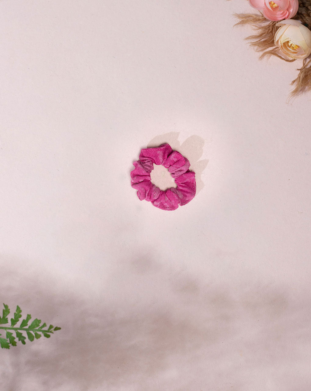 Dabu Geometric Handmade Scrunchie - Fabriclore.com
