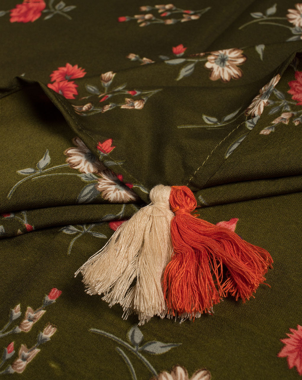 Screen Print Crepe Scarf