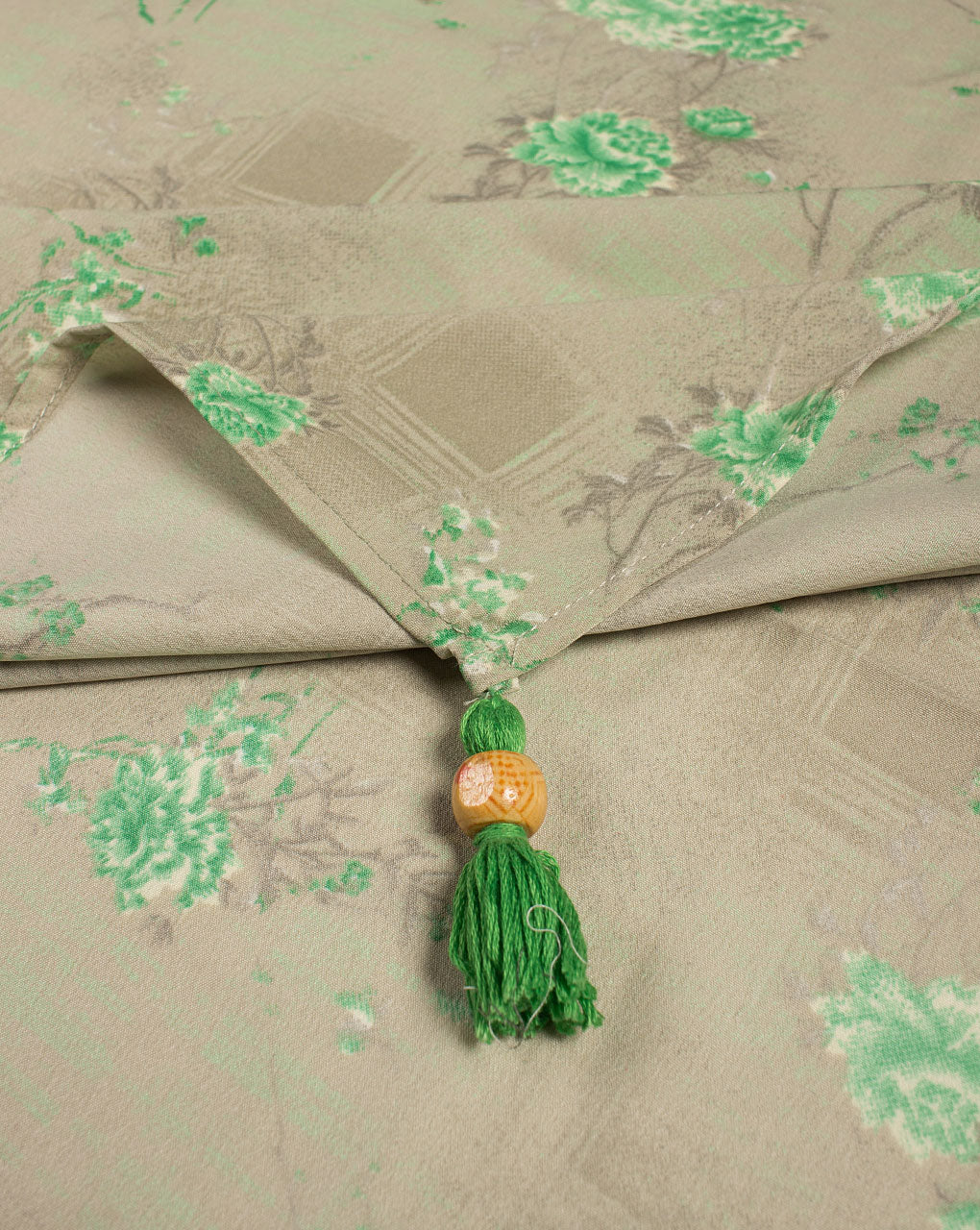 Screen Print Crepe Scarf