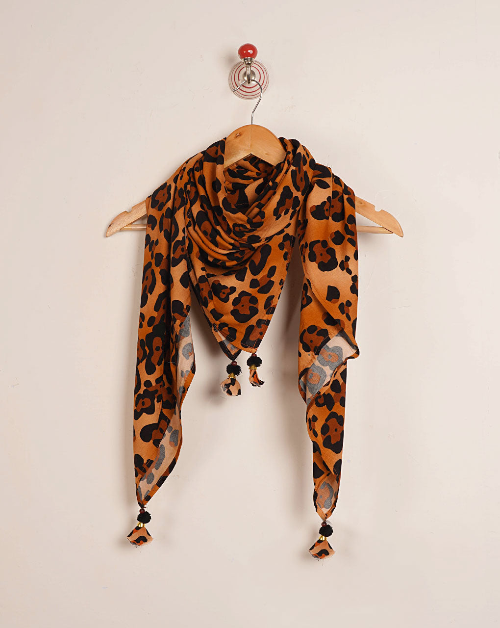 Animal Skin Screen Print Rayon Scarf - Fabriclore.com