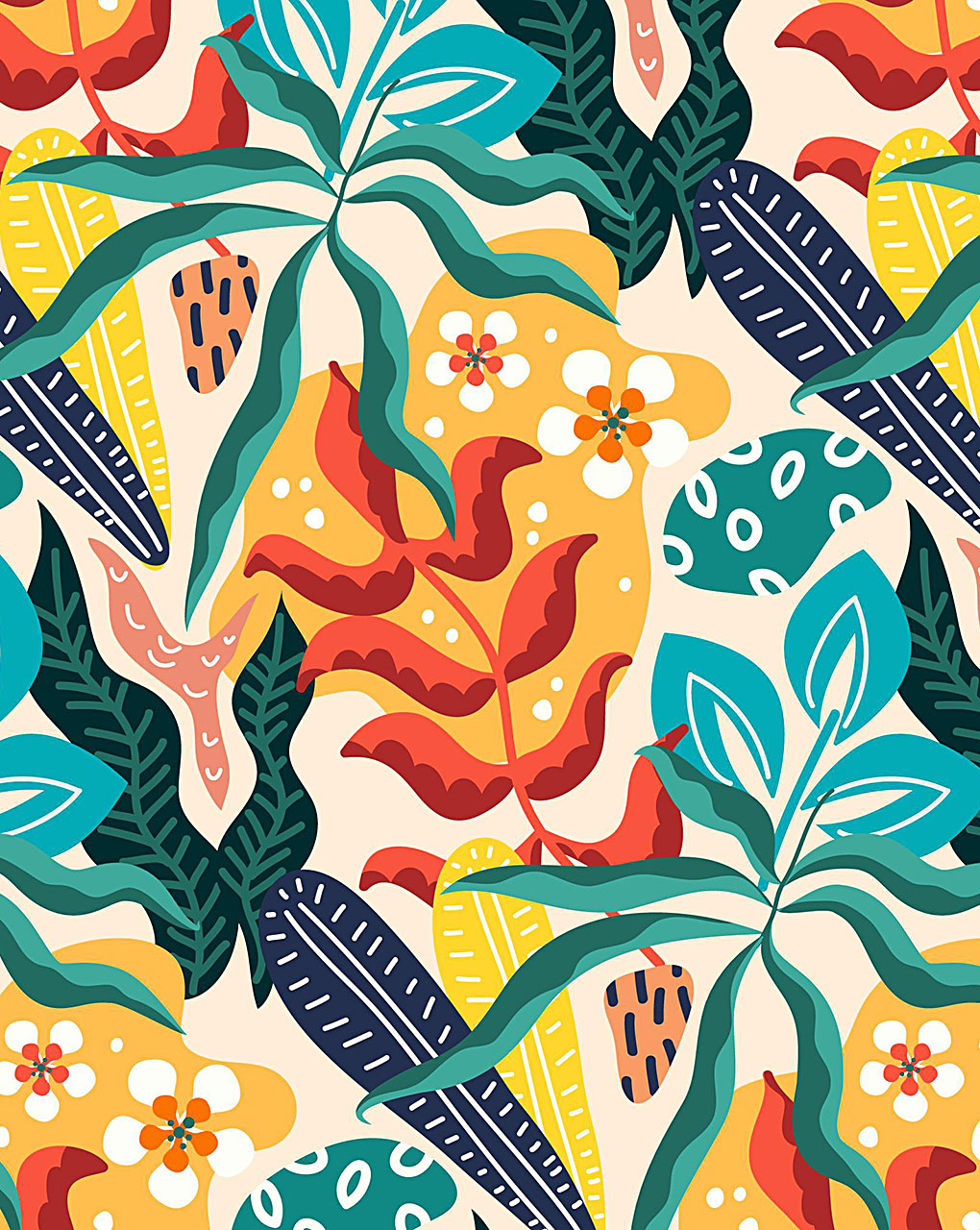 Floral Digital Print