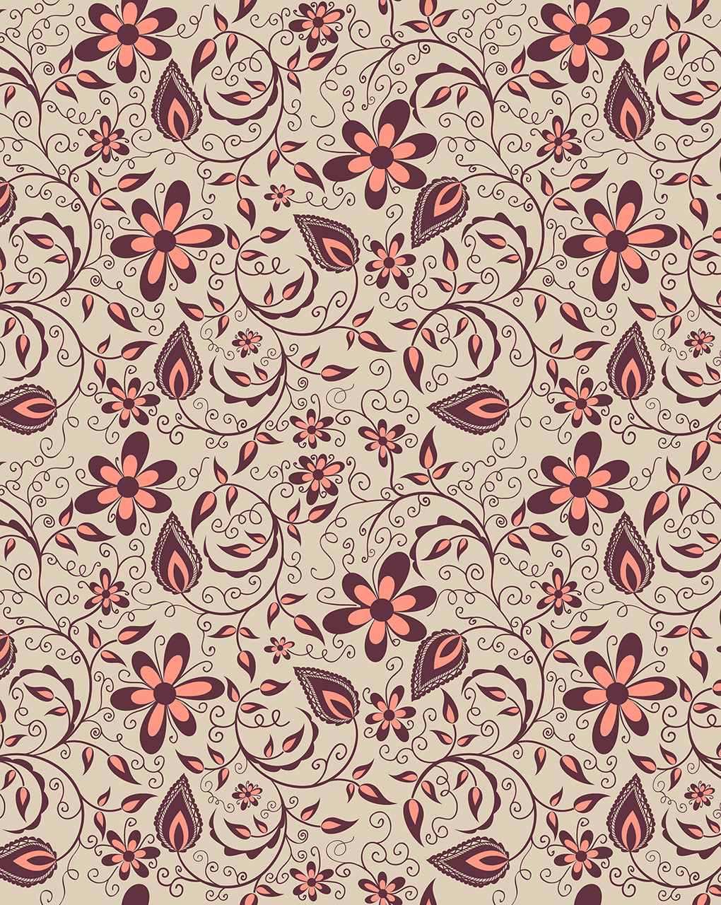 Floral Digital Print