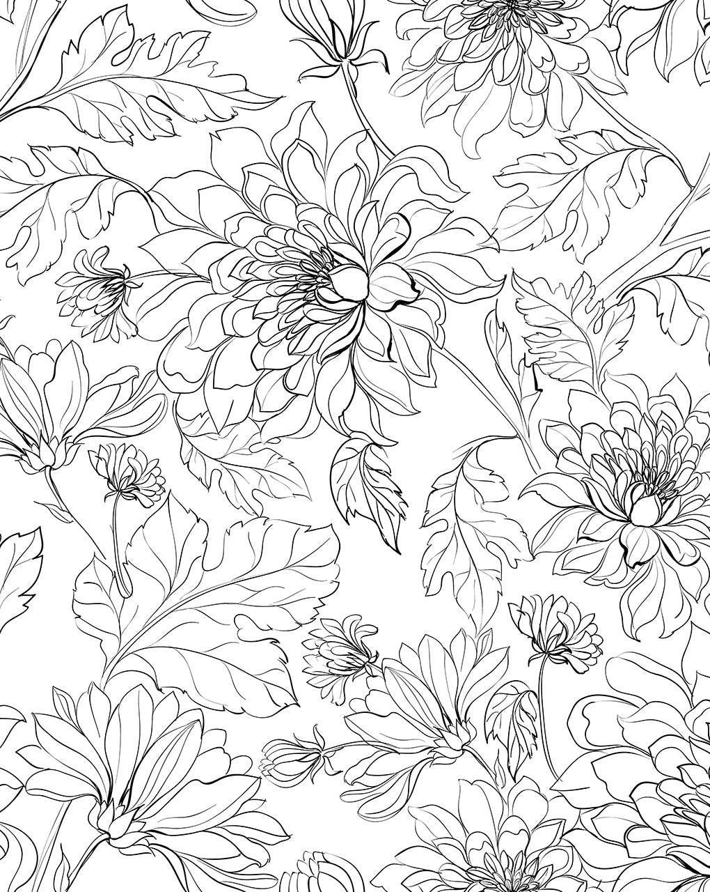 Floral Digital Print