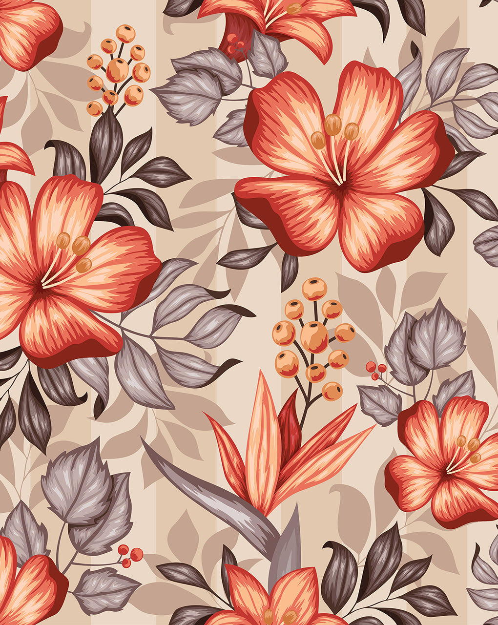 Floral Digital Print