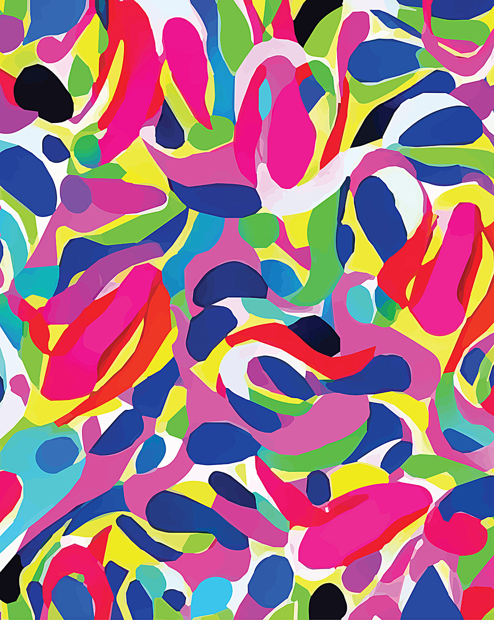 Abstract Digital Print