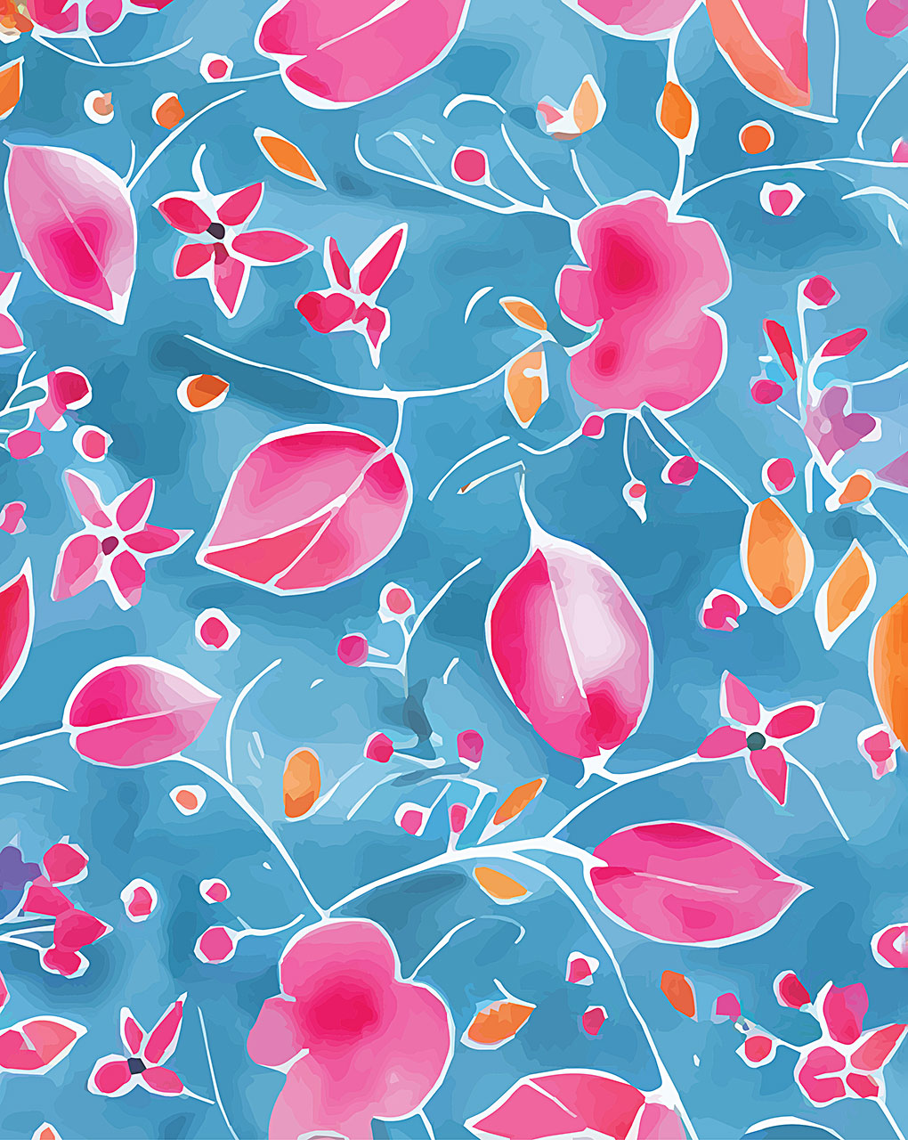 Floral Digital Print