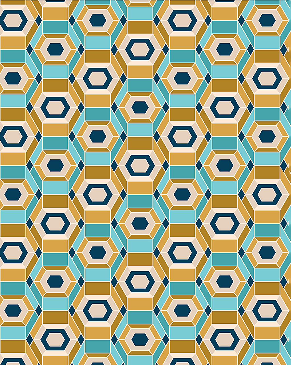 Geometric Digital Print