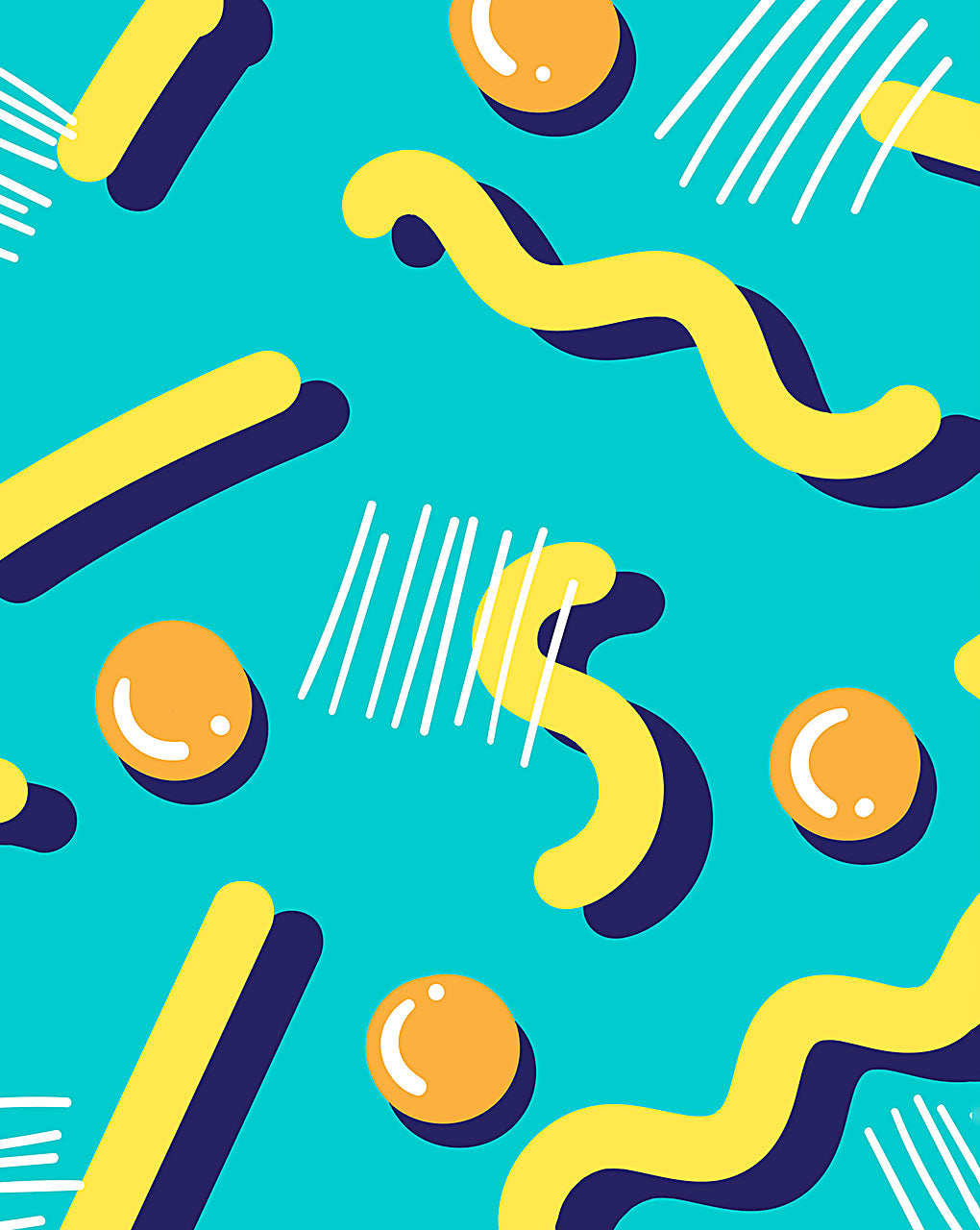 Abstract Digital Print