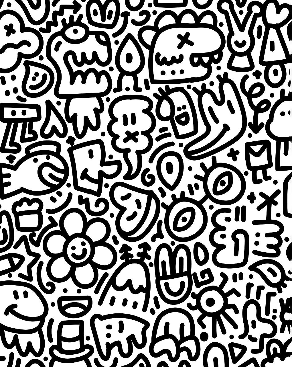 Abstract Digital Print