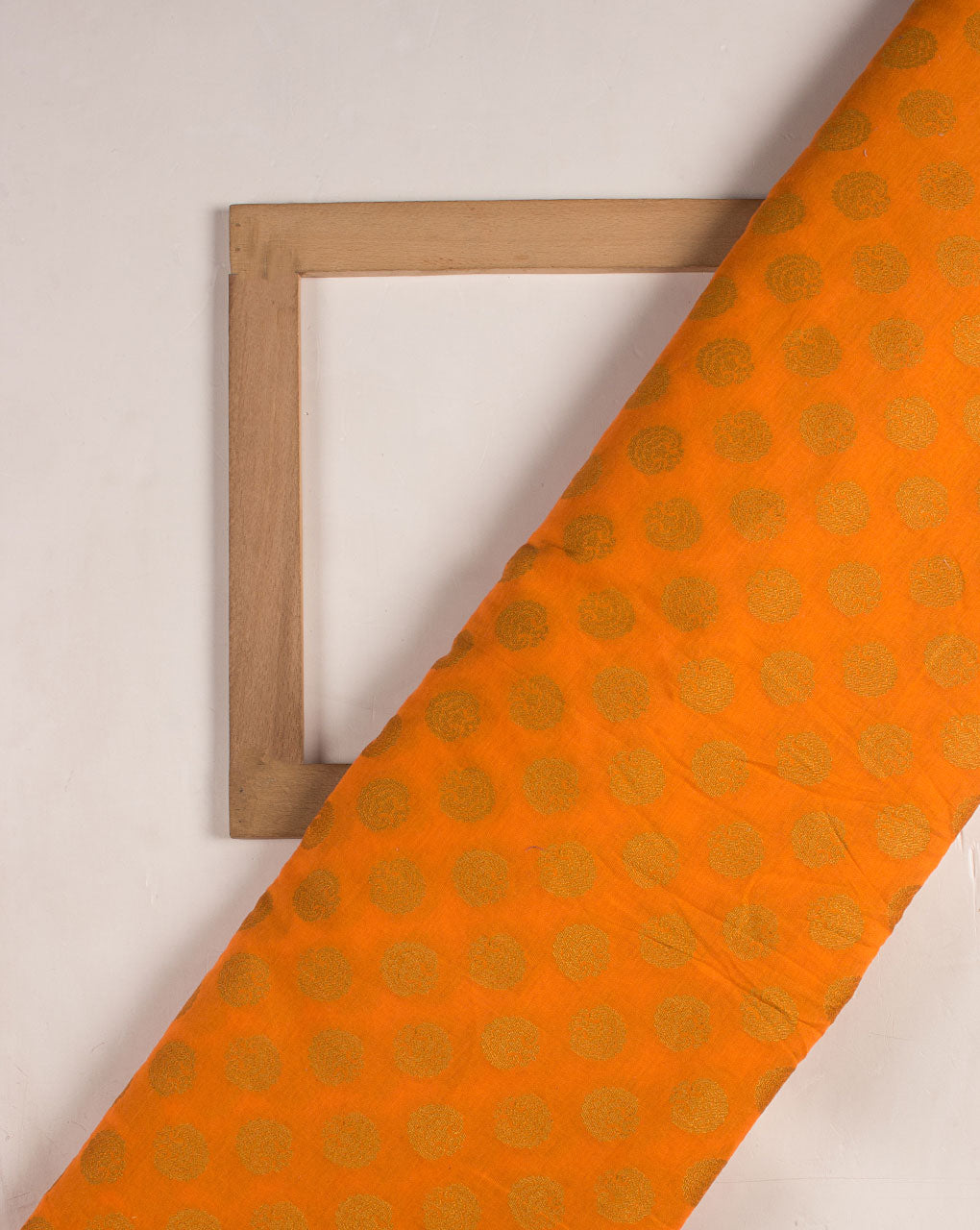 Jacquard Chanderi Fabric - Fabriclore.com