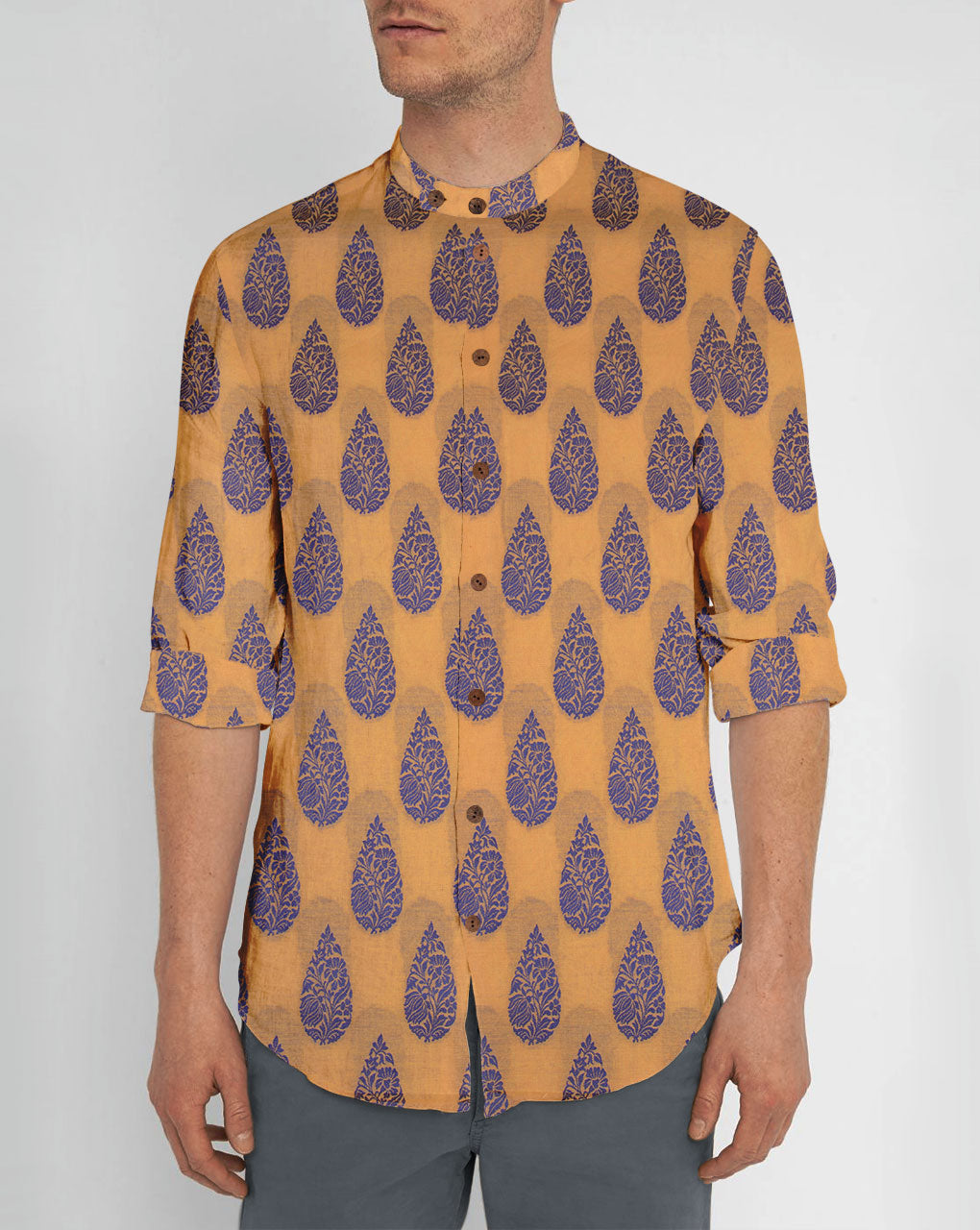 Jacquard Chanderi Fabric - Fabriclore.com