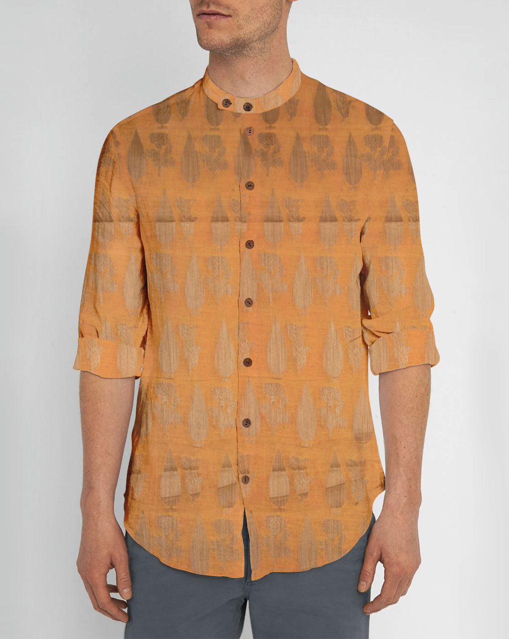 Jacquard Chanderi Fabric - Fabriclore.com