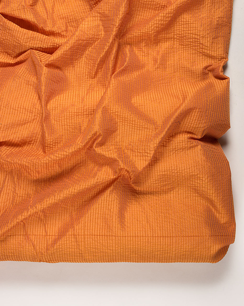 Smoking Stitched Zari Border Chanderi Fabric