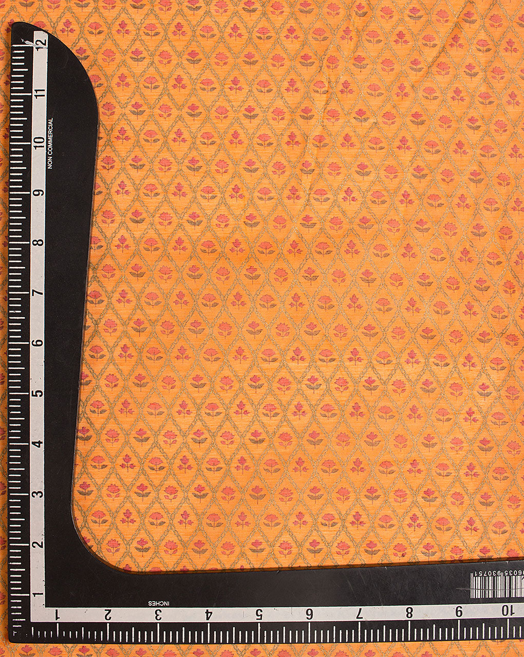Booti Screen Print Chanderi Fabric - Fabriclore.com