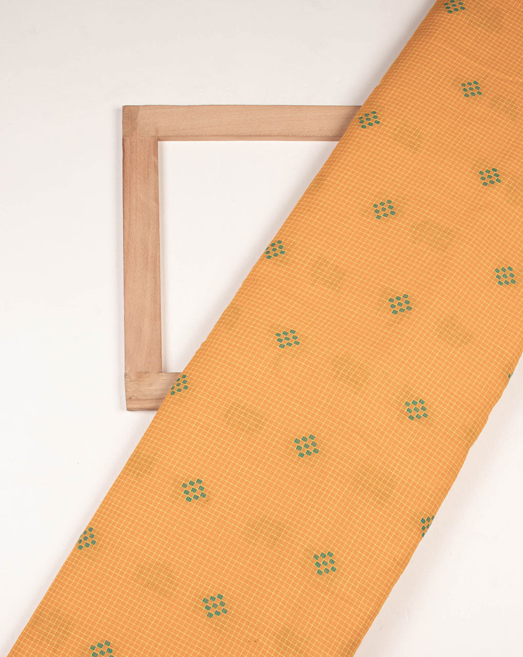 Jacquard Loom Textured Cotton Fabric - Fabriclore.com