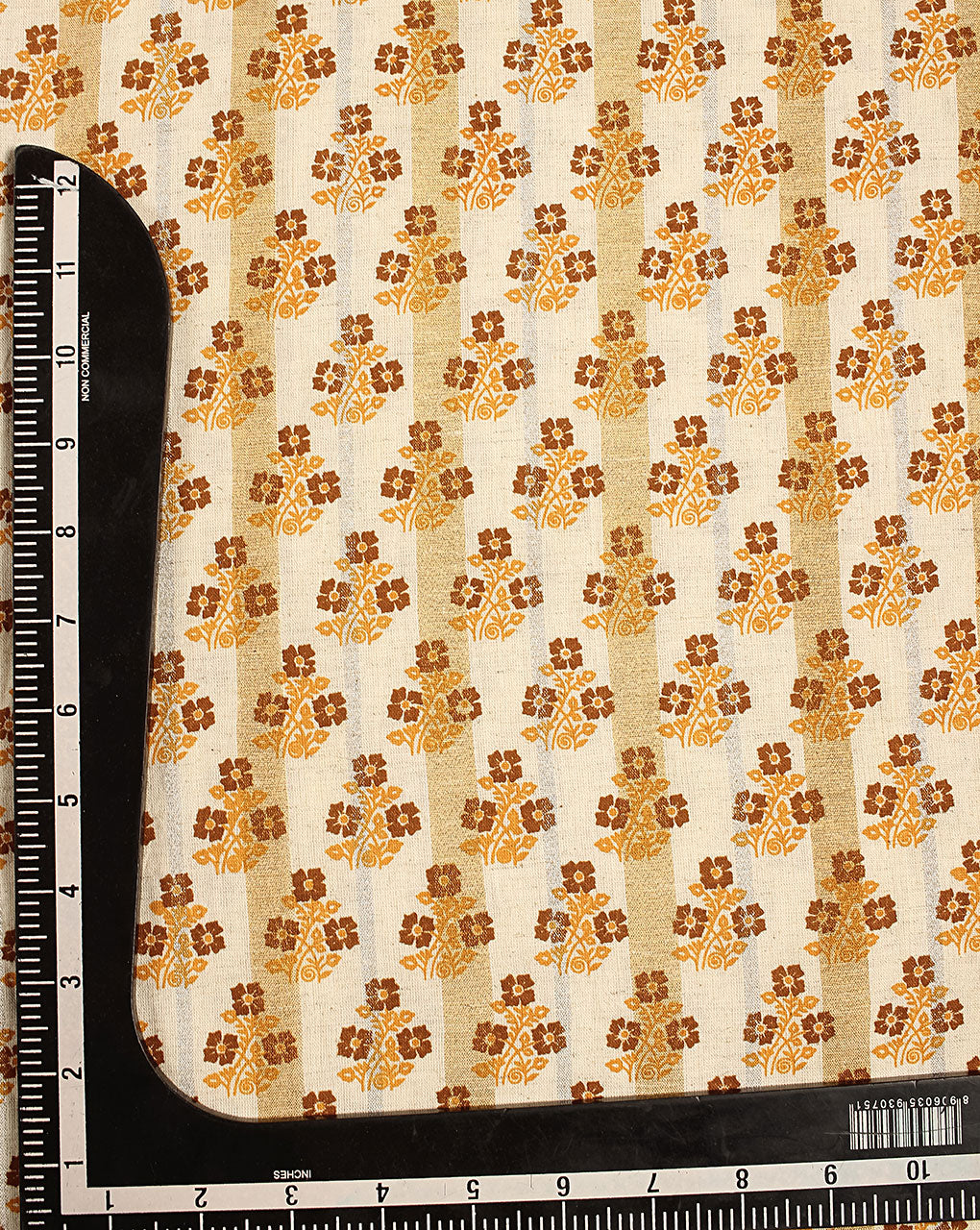 Screen Print Zari Flex Cotton Fabric - Fabriclore.com