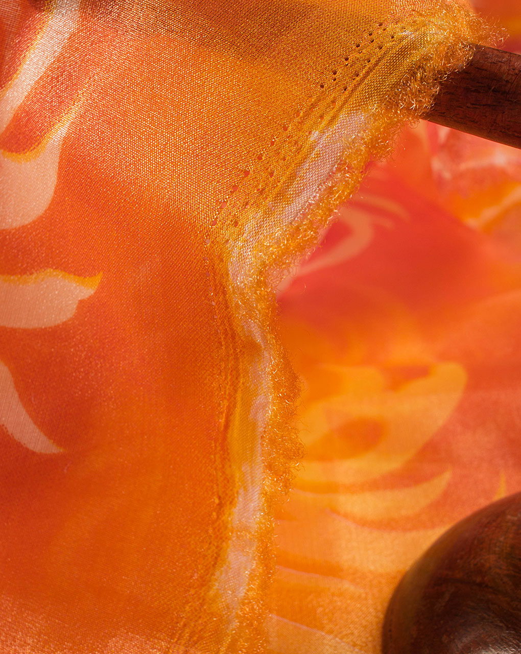 Digital Print Organza Fabric - Fabriclore.com