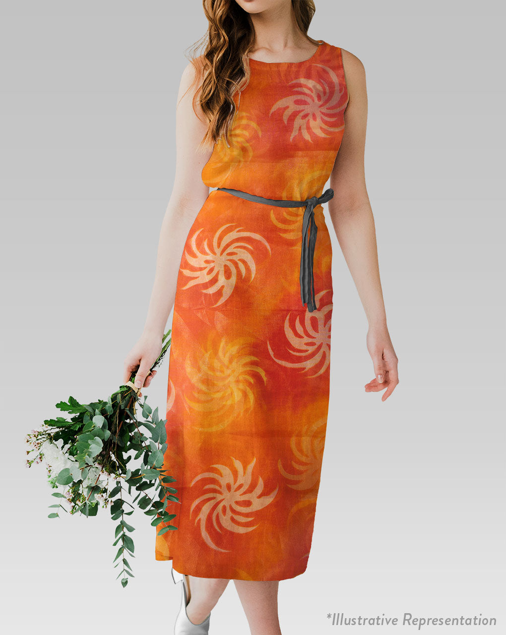 Digital Print Organza Fabric - Fabriclore.com