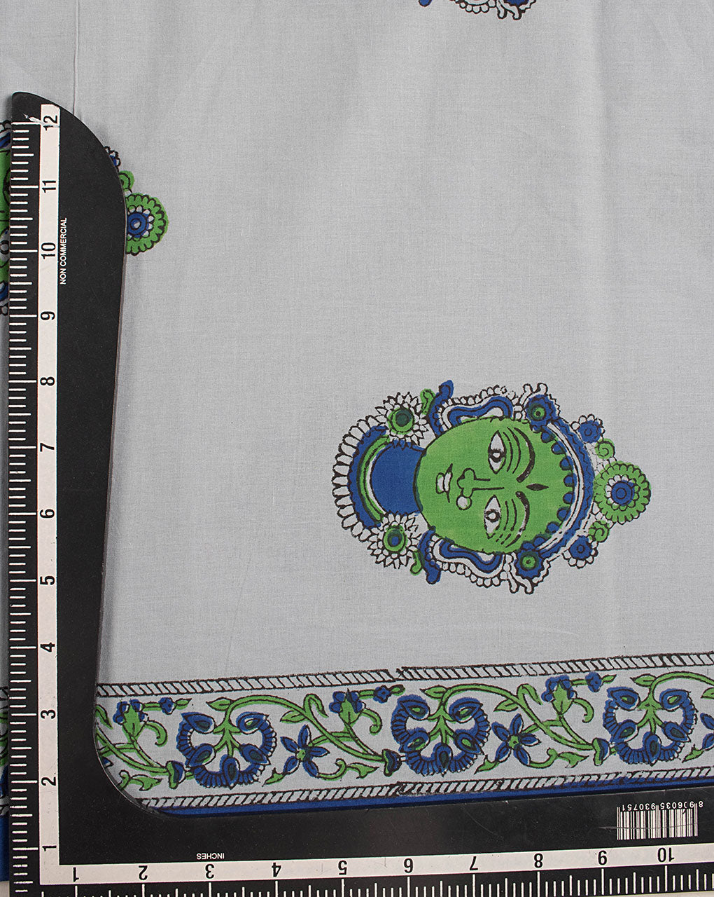 Objects Hand Block Cotton Fabric - Fabriclore.com