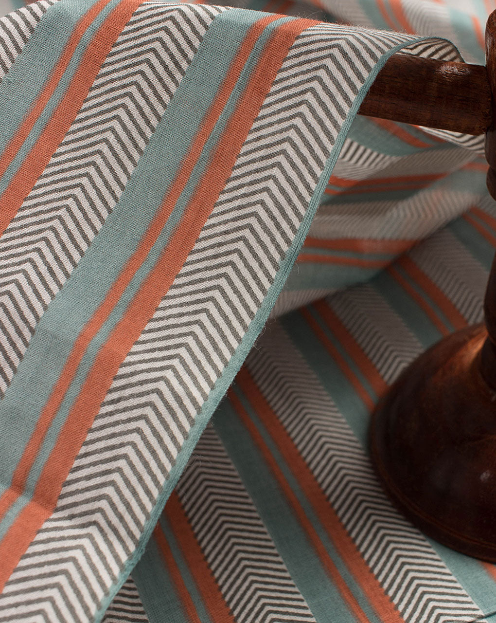 Stripes Screen Print Cotton Fabric - Fabriclore.com