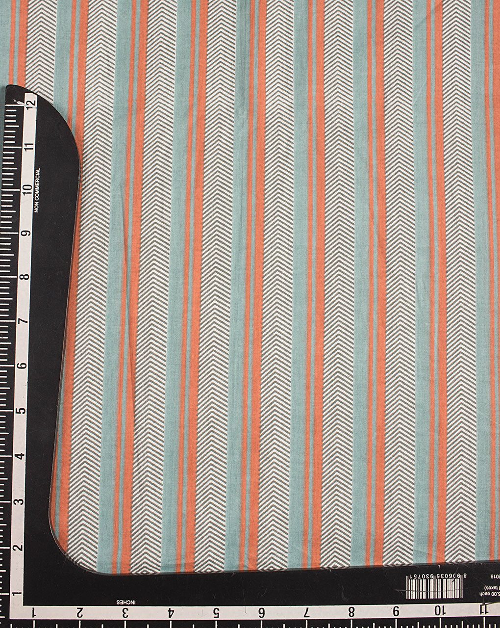 Stripes Screen Print Cotton Fabric - Fabriclore.com