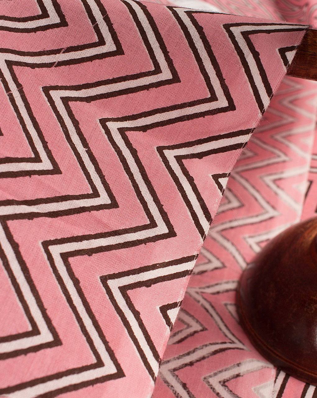 Chevron Screen Print Cotton Fabric - Fabriclore.com