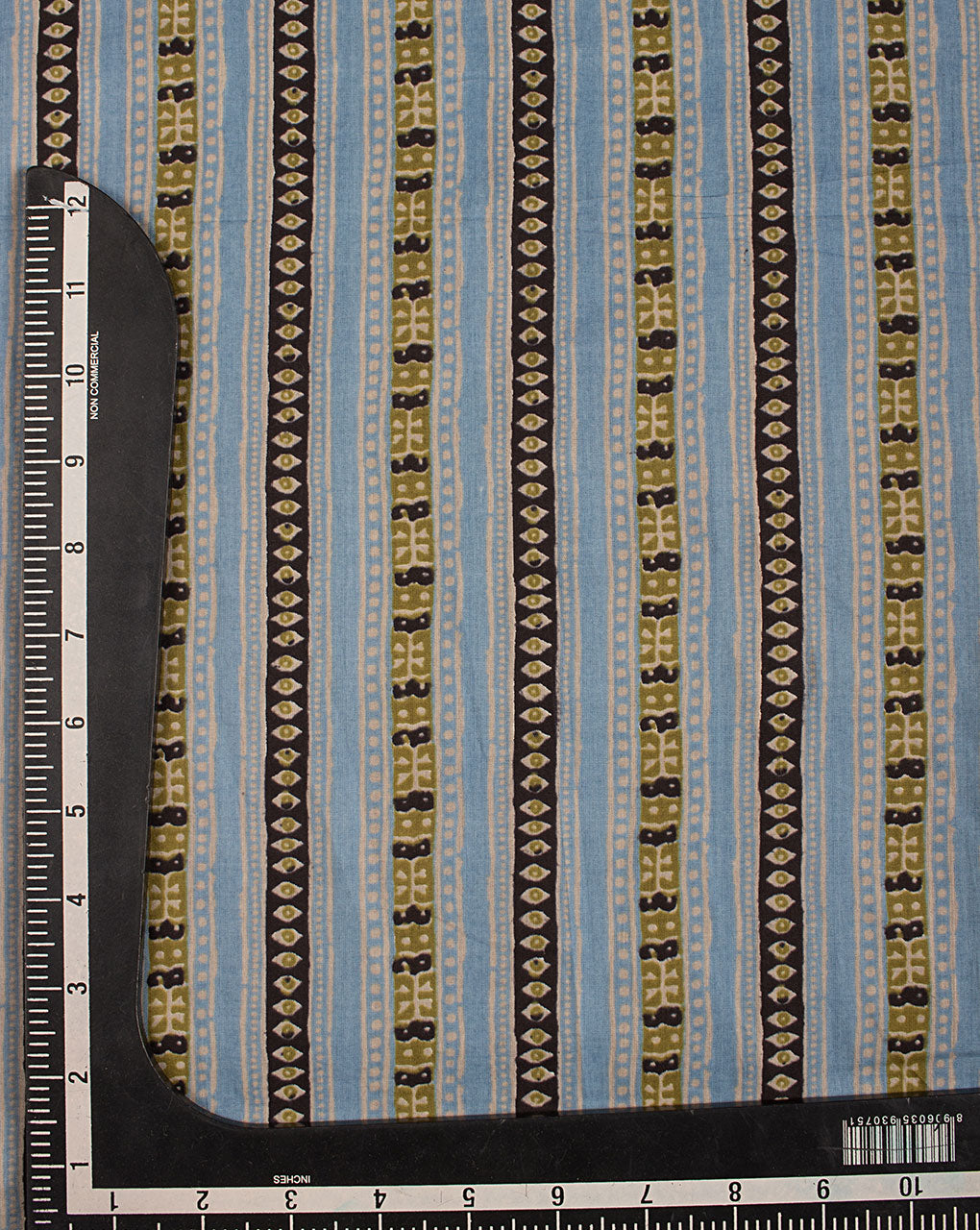 Stripes Screen Print Cotton Fabric - Fabriclore.com