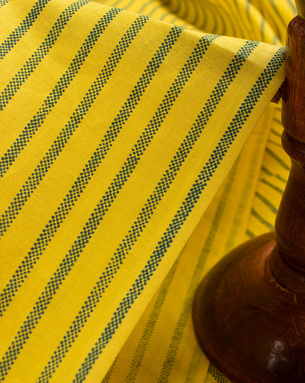 Stripes Screen Print Cotton Fabric - Fabriclore.com
