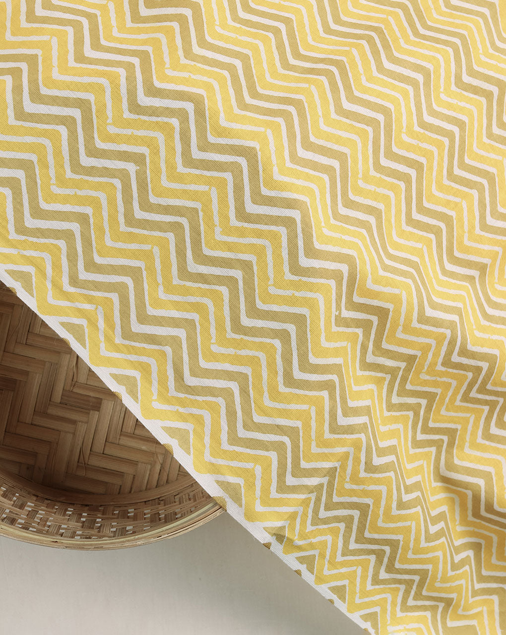 Chevron Screen Print Cotton Fabric - Fabriclore.com