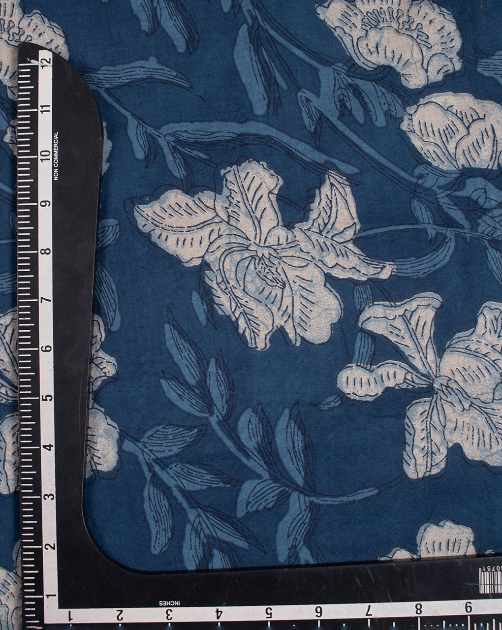 Floral Screen Print Cotton Fabric - Fabriclore.com