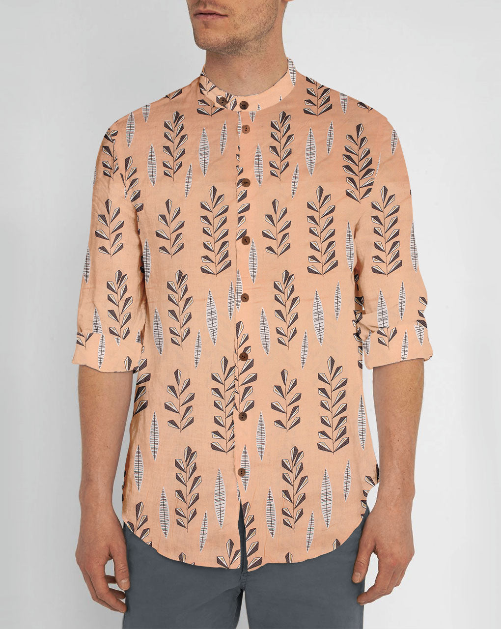 Screen Print Rayon Fabric - Fabriclore.com