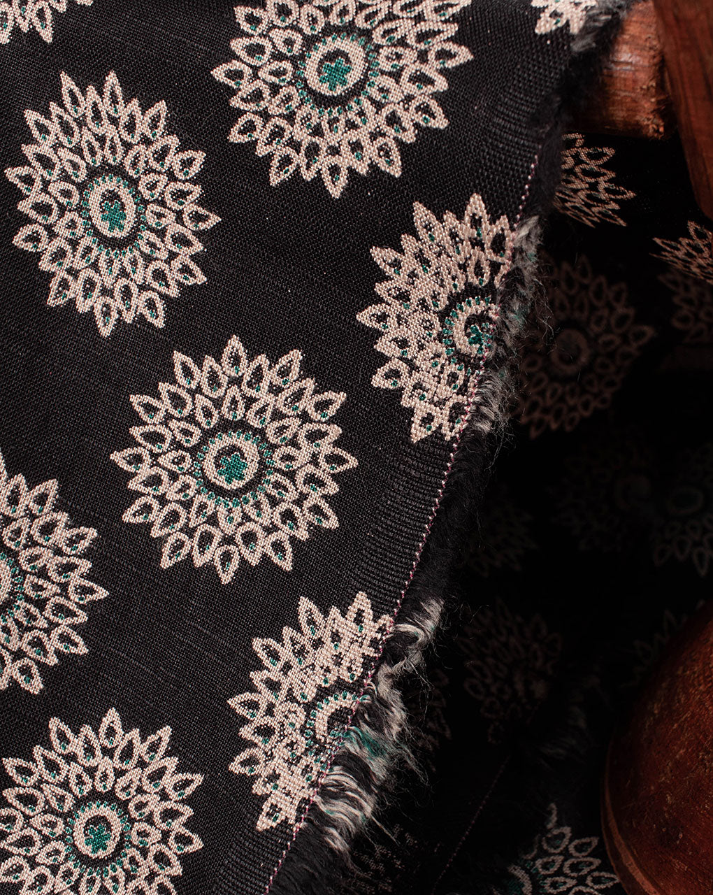 Screen Print Slub Rayon Fabric - Fabriclore.com