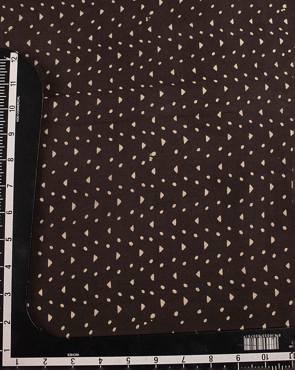 Natural Dye Hand Block Ajrak Cotton Fabric - Fabriclore.com