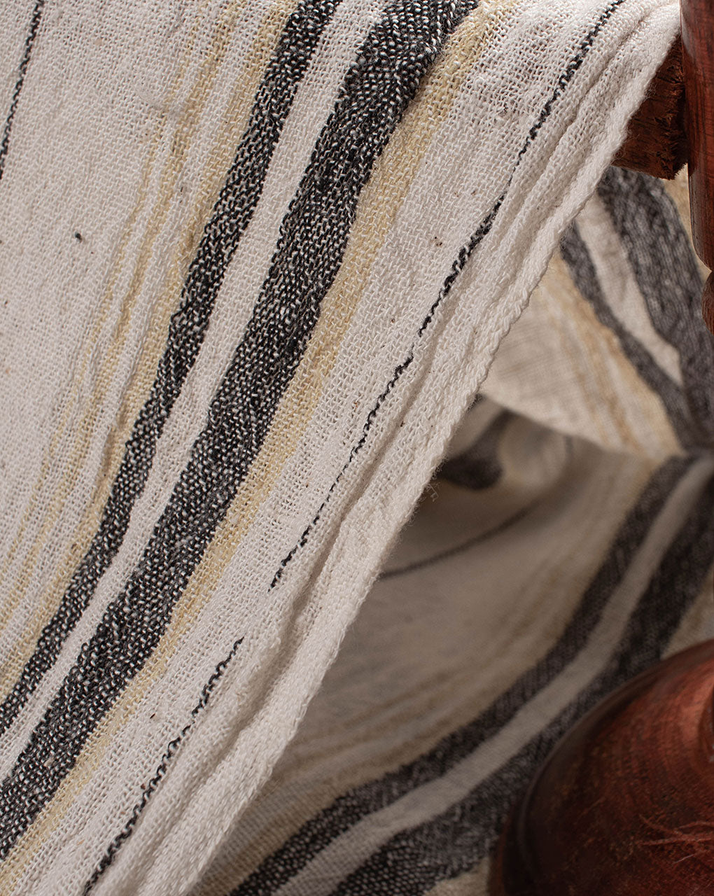 Handwoven Organic Kala Cotton Fabric ( Width 40 ) - Fabriclore.com